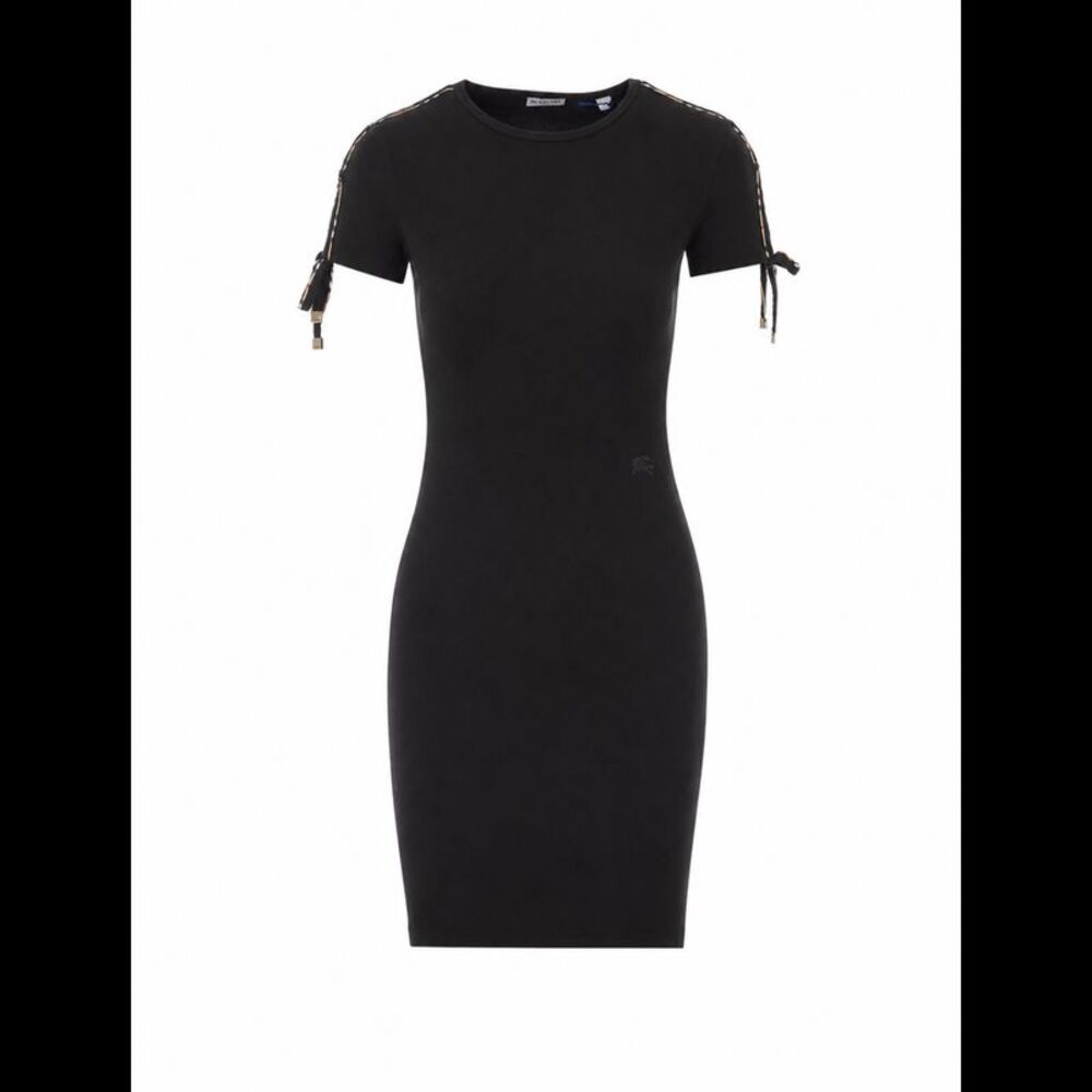 Burberry Women Check Trim Dress